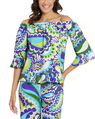 Jude Connally Demi Off-The-Shoulder Top