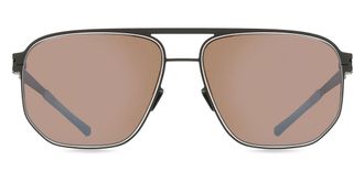 Mykita Perry Polarized 363 Mens Sunglasses Black Size 60