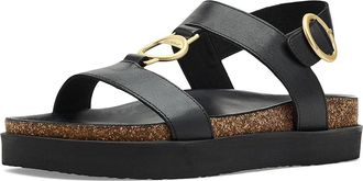 Barbour Gwen Sandals Womens Sandals Black : 5 M, Leather
