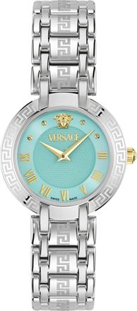 Versace Antlia Dames Horloge Zilverkleurig VE0P00325