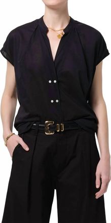 Citizens Of Humanity Penelope Blouse In Black