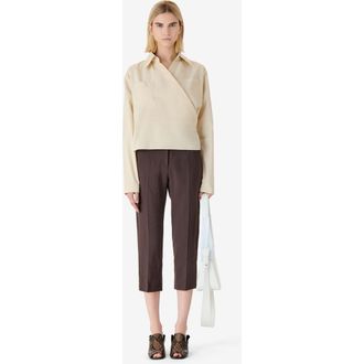 Iro Lyra Poplin Shirt in Sand at Nordstrom, Size 36 Eu