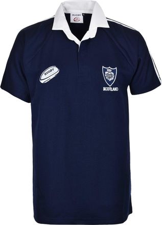 ACTIVEWEAR Scotland Rugby Men T-Shirt Size S to 2XL (M, Navy)