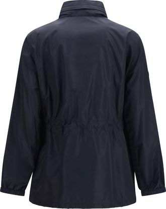 Burberry Womens Short Blackpool Nylon Jacket Navy Polyamide