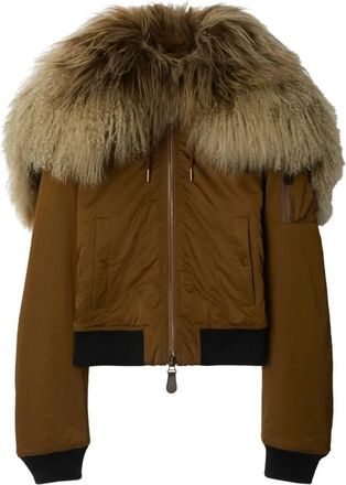 Burberry Slim-Fit Padded Bomber Jacket, Brand Size 12 ( US Size 10 )