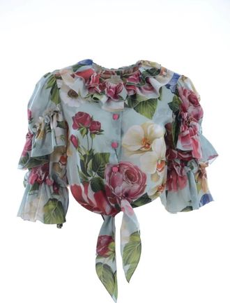 Dolce & Gabbana Dames, Blouses & Shirts, Veelkleurig, Maat: XS