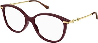 Gucci Cat-eye zonnebril - Dames - Brillen - Rood - 53 MM - Accessoires