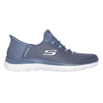 Skechers Mens Summits - Diamond Dream slip-in vrijetijdsschoenen (Leisteen)