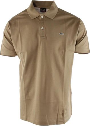 Paul & Shark Katoenen polo shirt - Heren - Polos - Groen - M - Katoen - Tops