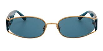Linda Farrow SHELBY LFL1157 C7 Mens Sunglasses Gold Size 62