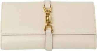 Gucci Pre-owned Wallets, female, White, Size: ONE SIZE Pre-owned Vintage Wallet