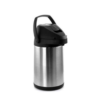 MegaChef 3.17 Quart Stainless Steel Airpot Hot Water Dispenser for Coffee and Tea in Silver at Nordstrom