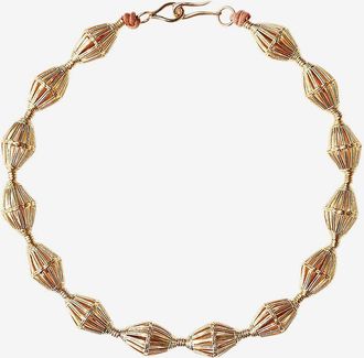 Tohum Design Goldene Halskette Savanna Fulani