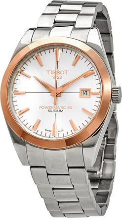 Tissot Pre-owned Tissot T-Gold Automatic Silver Dial Mens Watch T927.407.41.031.00