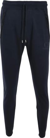 C.P. Company Pantaloni sportivi con stampa - Blu
