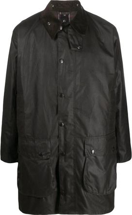 Barbour Northumbria Constrast-collar Wax Jacket