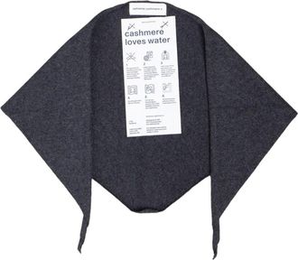 Extreme Cashmere knitted bandana - Grey