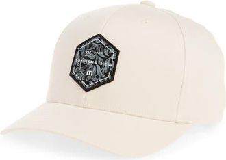 Travis Mathew Co-Captain Snapback Baseball Cap in Italian Sand at Nordstrom