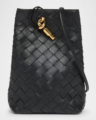Bottega Veneta Andiamo Phone Pouch Crossbody Bag