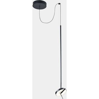 Leds - C4 Grok Invisible - Colgante De Techo Led Negro Mate Atenuaci&oacute;n Por Corte De Fase 765lm 2700k