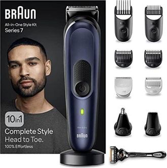 Braun Rifinitore MGK7410 blu/nero