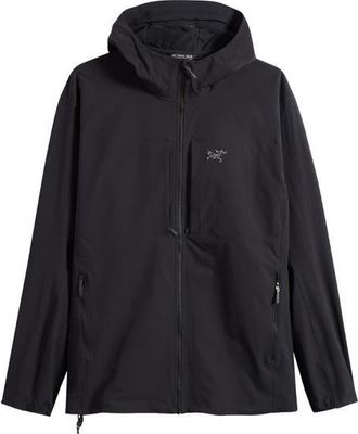 Arc'teryx Gamma Water Repellent Hooded Soft Shell Jacket in Black at Nordstrom, Size Xx-Large