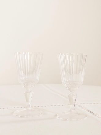 Lobmeyr Set Di Due Calici In Cristallo - Neutri