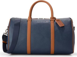 Cole Haan Sloane Saffiano Leather Packall Duffle Bag in Navy Saffiano at Nordstrom Rack