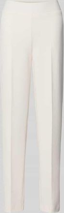 Vera Mont Hose mit B&uuml;gelfalten in Offwhite, Gr&ouml;&szlig;e 38