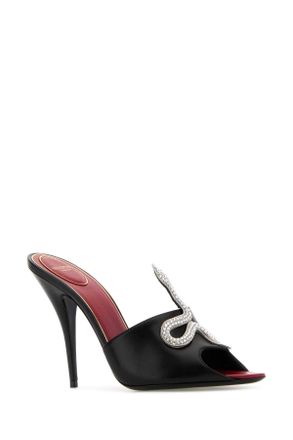 Valentino Garavani 8w0s0pd7hiz Edm Nerocrystal Mocassini Loafers