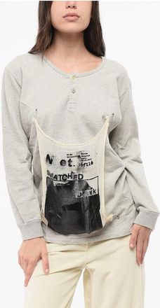 Maison Margiela MM1 MM10 2 Buttons Crew-neck Sweatshirt size Xs