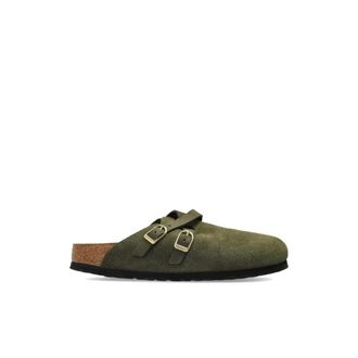 Birkenstock Dames, Schoenen, Groen, Maat: 42 EU Leer