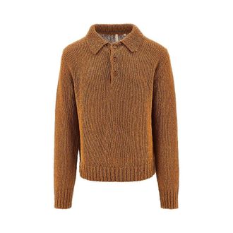 Sunflower Knitted polo shirt Man S