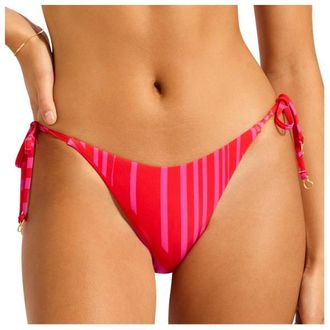 Seafolly Coastline Tie Side Rio Pant Bikini-Bottom f&uuml;r Damen | orange