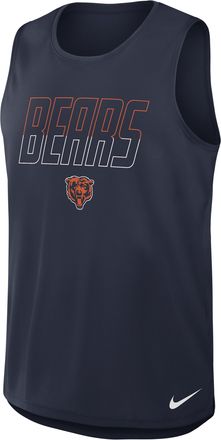 Nike Chicago Bears Nike Mens Dri-FIT NFL Tank Top in Blue | 045R41L7Q-YPB