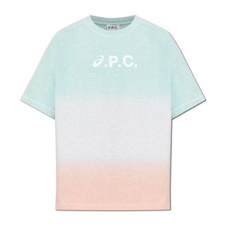 A.P.C. T-Shirts, male, Multicolor, Size: XS Wind Dip Dye T-Shirt