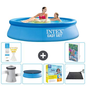 Intex Piscina Easy Set Redonda - 244x61 Cm - 7-piezas S234