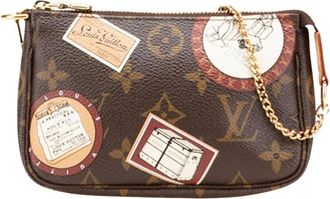 Louis Vuitton Borsa Mini Pre-owned Stampata - - Pre-owned - Donna - Marrone - ONE SIZE