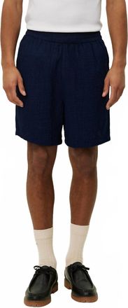 Les Deux Houston Stretchy Drawstring Shorts In Blue
