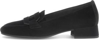 Gabor Loafer Pump - Dames - Pumps - Zwart - 37 EU - Leer - Schoenen