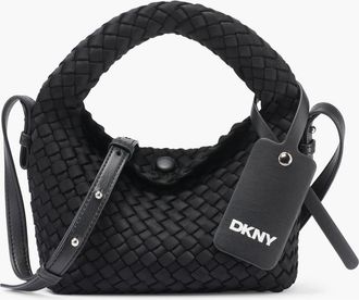 DKNY Giselle Crossbody in Black/silver at Nordstrom