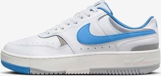 Nike Gamma Force DX9176-108 Sneakers Womens White Blue Lifestyle Shoes FD0129 (White,9.5)