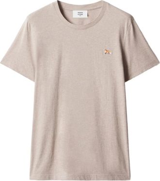 Maison Kitsun&eacute; Mujer, Camisetas, Beige, Talla: L