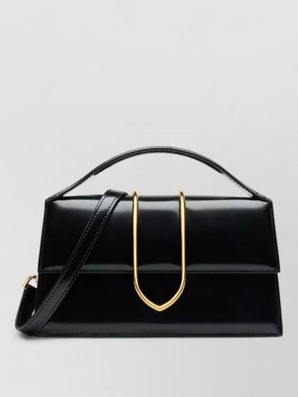 Jacquemus shoulder bag detachable strap gold tone hardware