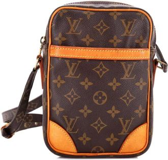 Louis Vuitton Danube Handbag Monogram Canvas crossbody bag - Bruin