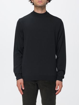 Zanone Crew Neck Wool Blend Jumper with Long Sleeves