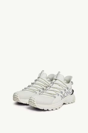 Moncler Logo-Print Trainer Sneaker - White