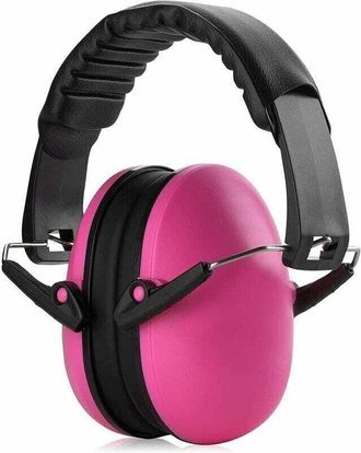 OEM Auriculares Rosas Con Cancelaci&oacute;n De Ruido: Protecci&oacute;n Auditiva Y Reducci&oacute;n De Ruido, Adecuados Para Ni&ntilde;os Y Adultos Para Tiro Deportivo, Caza, Carpin