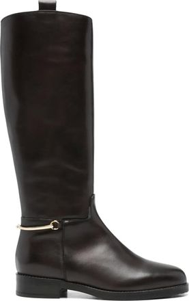 Paola Parisi Roma Stivali con zip 30mm - Marrone