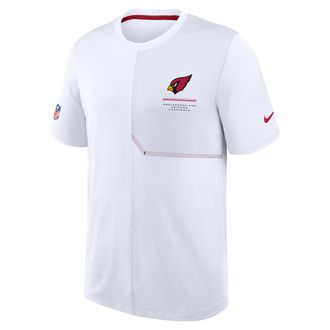 Nike Arizona Cardinals Sideline Coach Nike Mens Dri-FIT NFL Top in White | 03B2078K9C-B8B